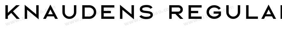 Knaudens Regular字体转换